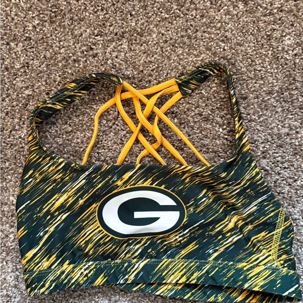 Green Bay Packers Sports Bra